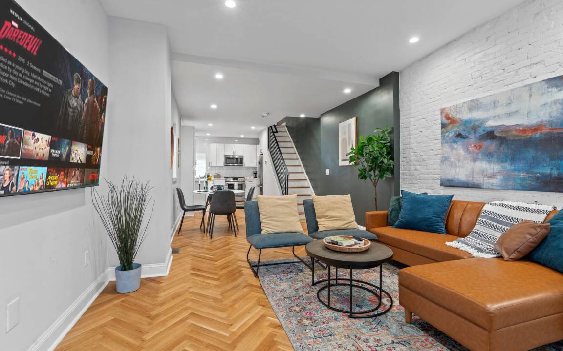 Fairmount House | 121 m² House ∙ 3 bedrooms ∙ 7 guests