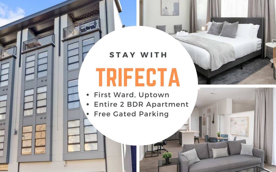 First Ward Apartment | 126 m² Apartment ∙ 2 bedrooms ∙ 6 guests