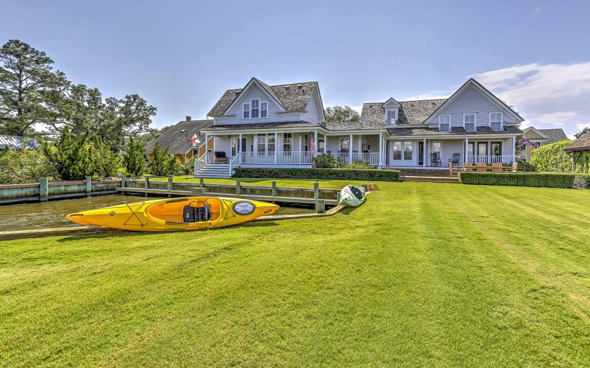 Historic Downtown Manteo House | 260 m² House ∙ 3 bedrooms ∙ 6 guests