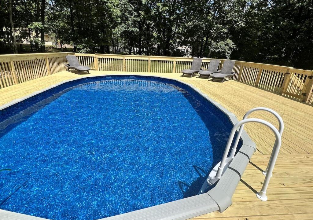 East Stroudsburg House | AMAZING Home with PRIVATE POOL, GAME ROOM & FIRE PIT!
