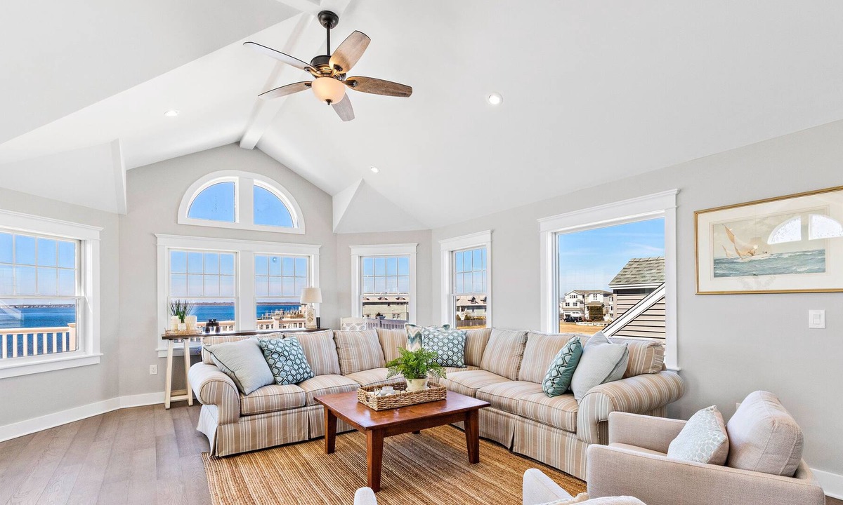 Surf City House | Brand New Bay Front Home in LBI