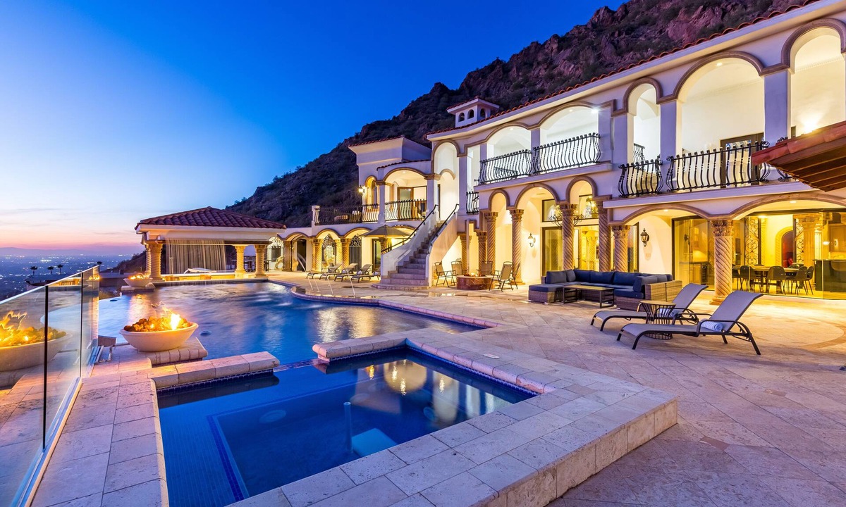 Camelback East House | Camelback’s Highest Mansion with Spa, Pool, Gym, and Breathtaking Views