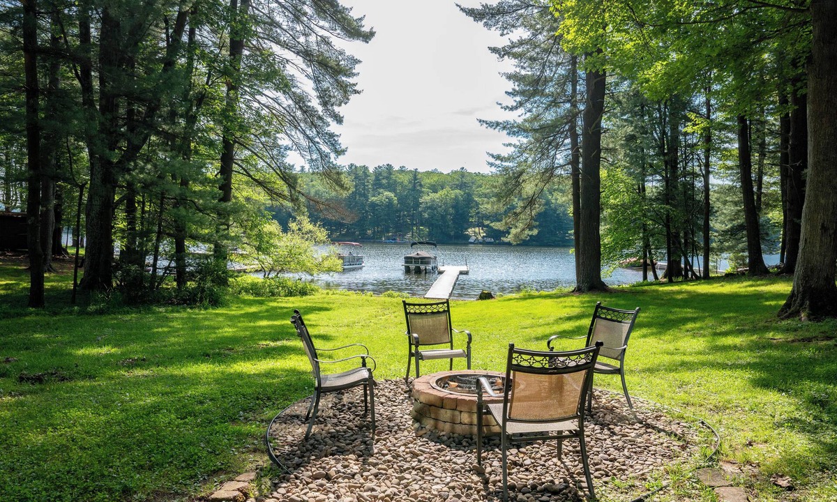 Oakland House | Cozy Lakefront Escape w/Private Dock & Hot Tub