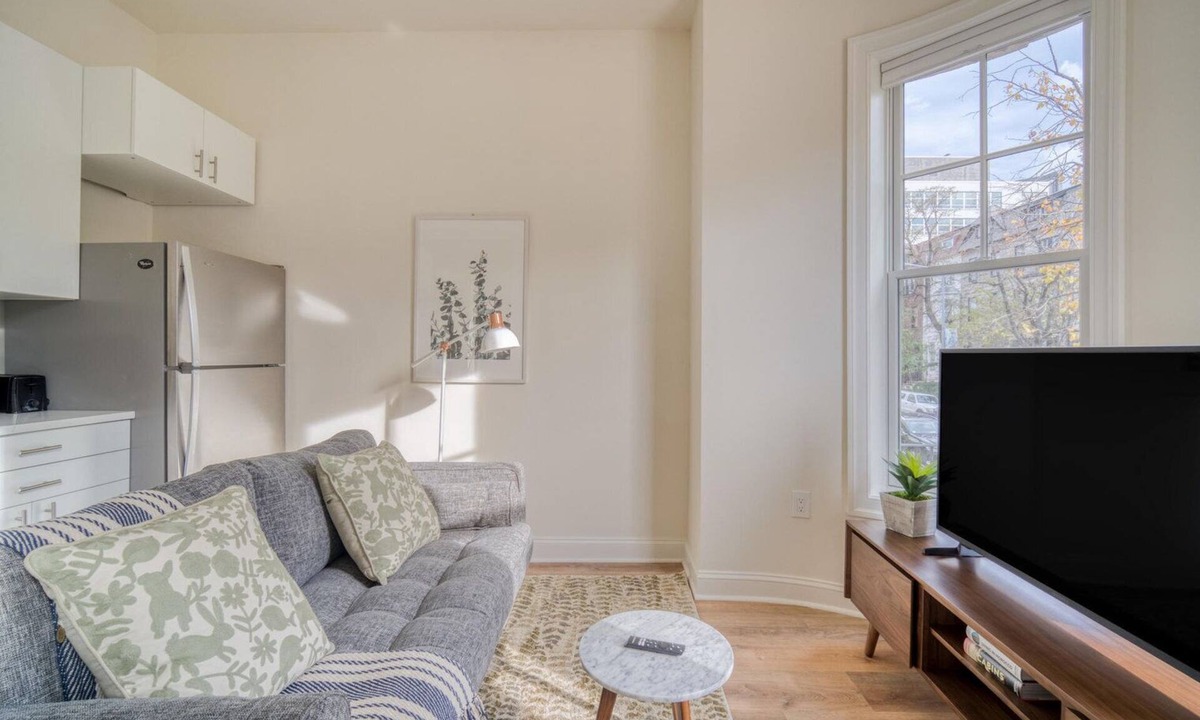 Dupont Circle Apartment | Exquisite Dupont Circle 1BR w/W/D, nr Metro Station, by Blueground