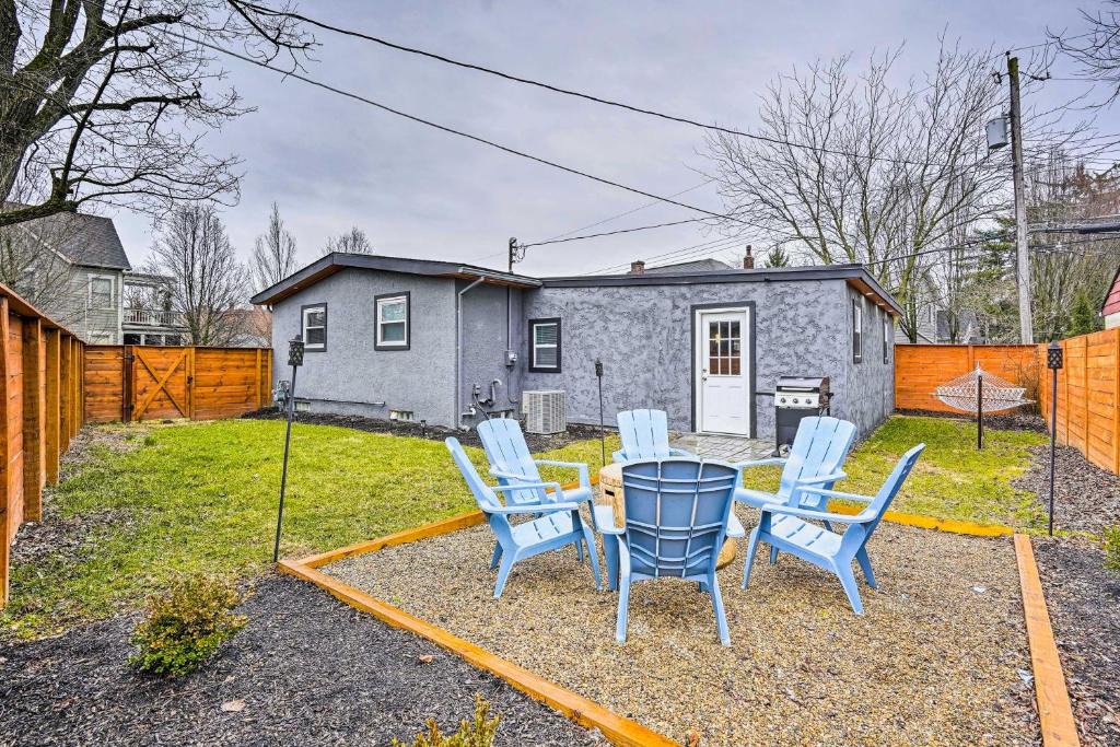 Downtown Columbus House | German Village Getaway with Grill 4 Mi to OSU!