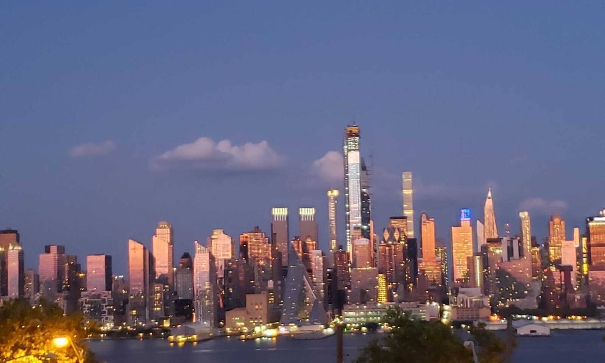 Weehawken Apartment | Gorgeous 2BR w/NYC Skyline Views, Huge Patio & Easy 10-Minute Commute!