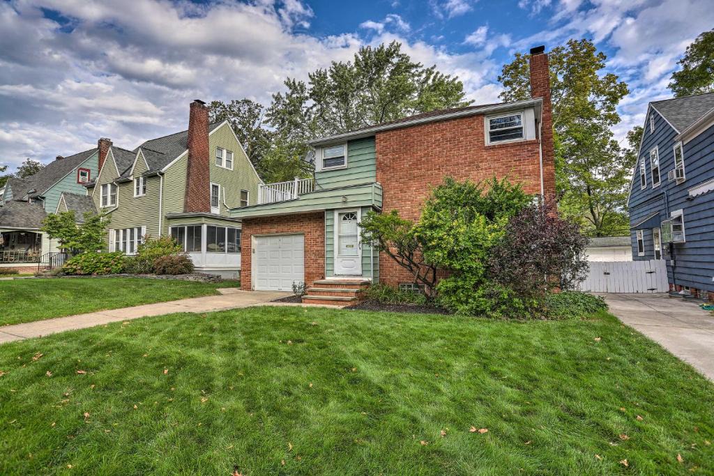 Cleveland House | Home with Deck Less Than 8 Miles to Downtown Cleveland!