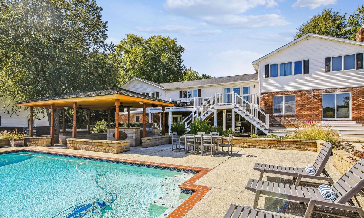 Stevensville House | Kent Island Waterfront | Private Dock | Pool | Outdoor Dining | Stunning View