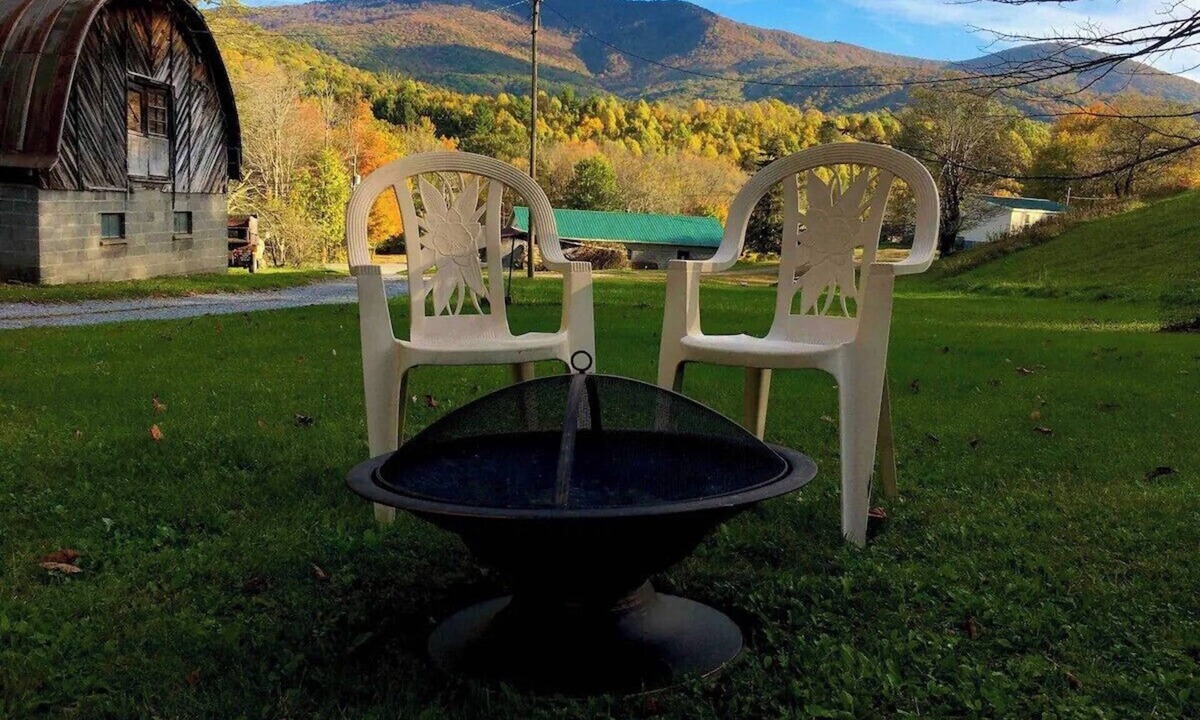 Damascus House | Konnarock Homestead w/Mountain View, VA Creeper Trail/Appalachian Trail local
