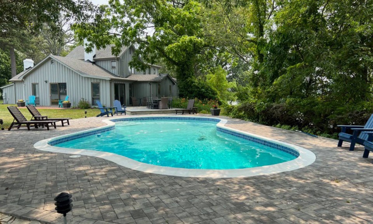 Easton House | Minutes from Downtown Easton and St. Michaels | Pool | Private Dock