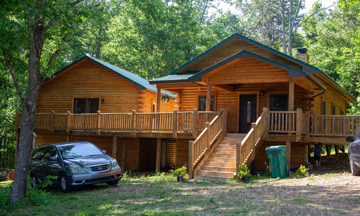 Nancy Cabin | Modern Cabin on wooded 20 acres with scenic view
