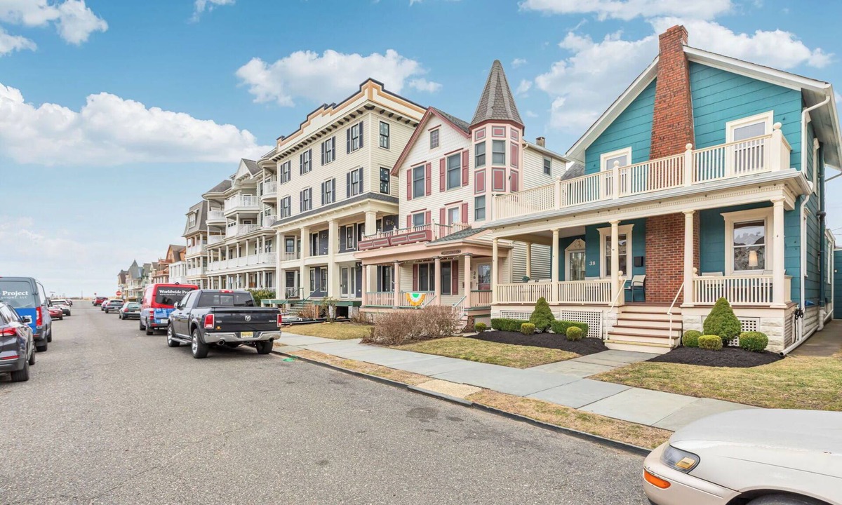 Ocean Grove House | Ocean View with Garage, Private Driveway and Yard! 1.5 Blocks to Beach!