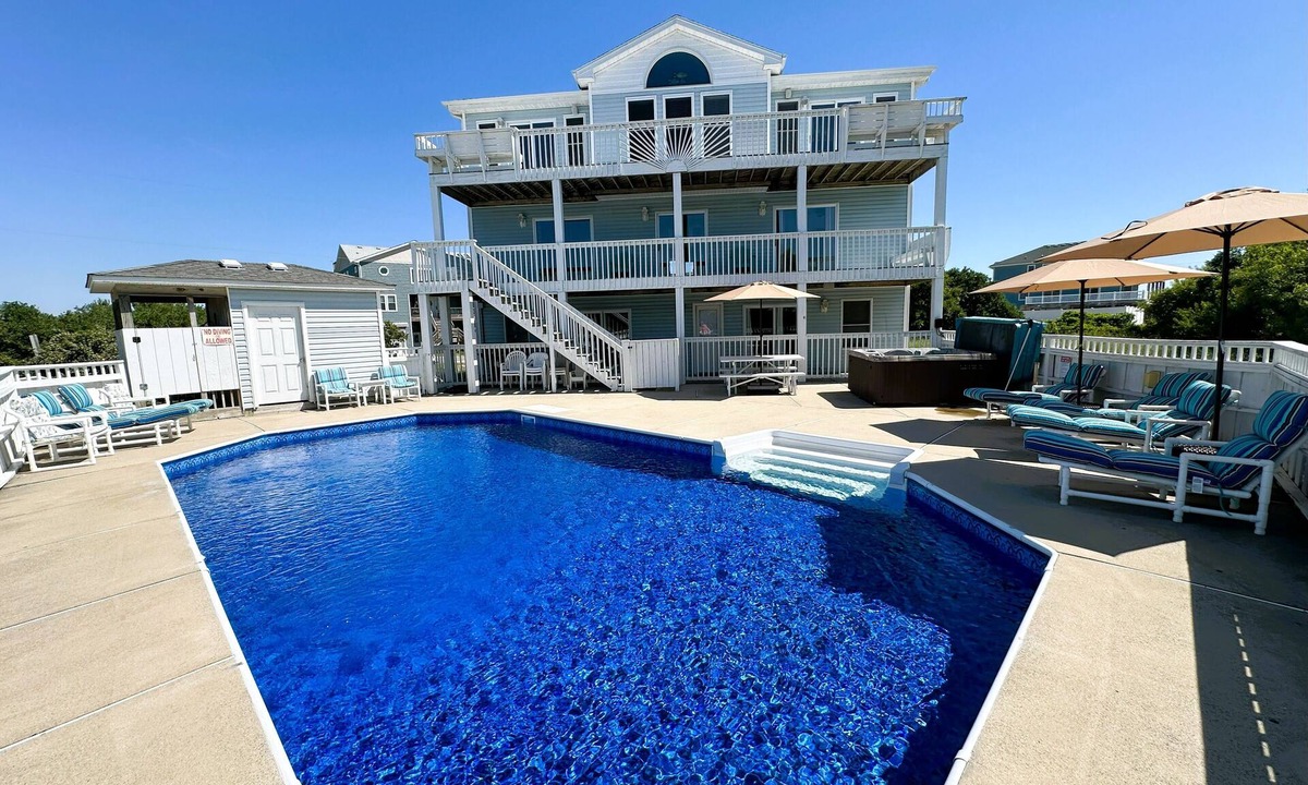 Ocean Sands House | OS525-6 BRs, Private Pool, Hot Tub, Movie Theatre, Foosball!