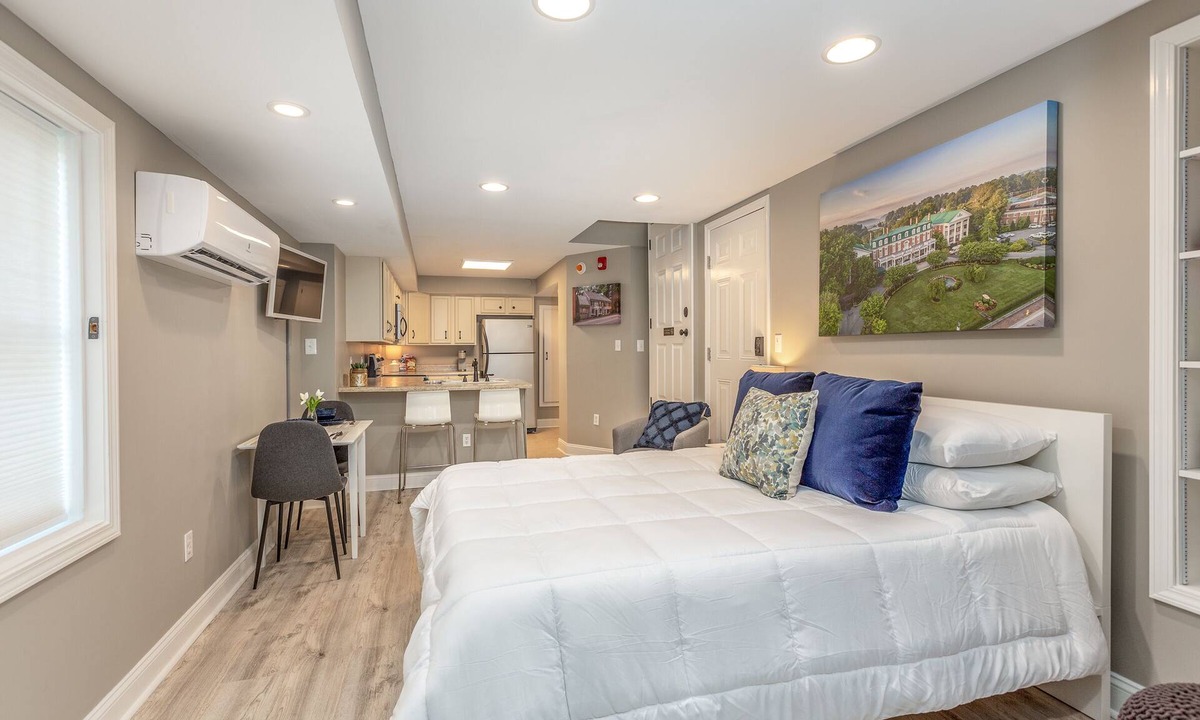 Abingdon Apartment | Premium Studio in Historic District, Walking Distance to Restaurants & Shops!