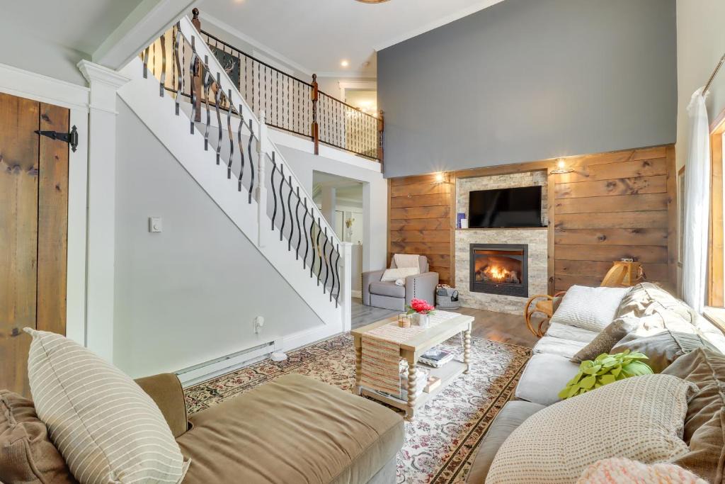 Locust Lake Village House | Private Hot Tub and Fire Pit Pocono Lake House!