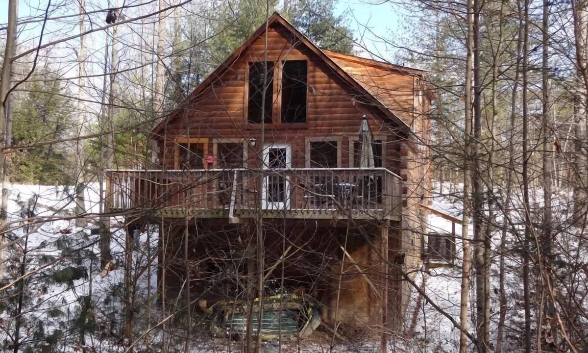 Rogers Cabin | Secluded, Cozy Cabin with Hot Tub in a heavily forested setting. Great Location.