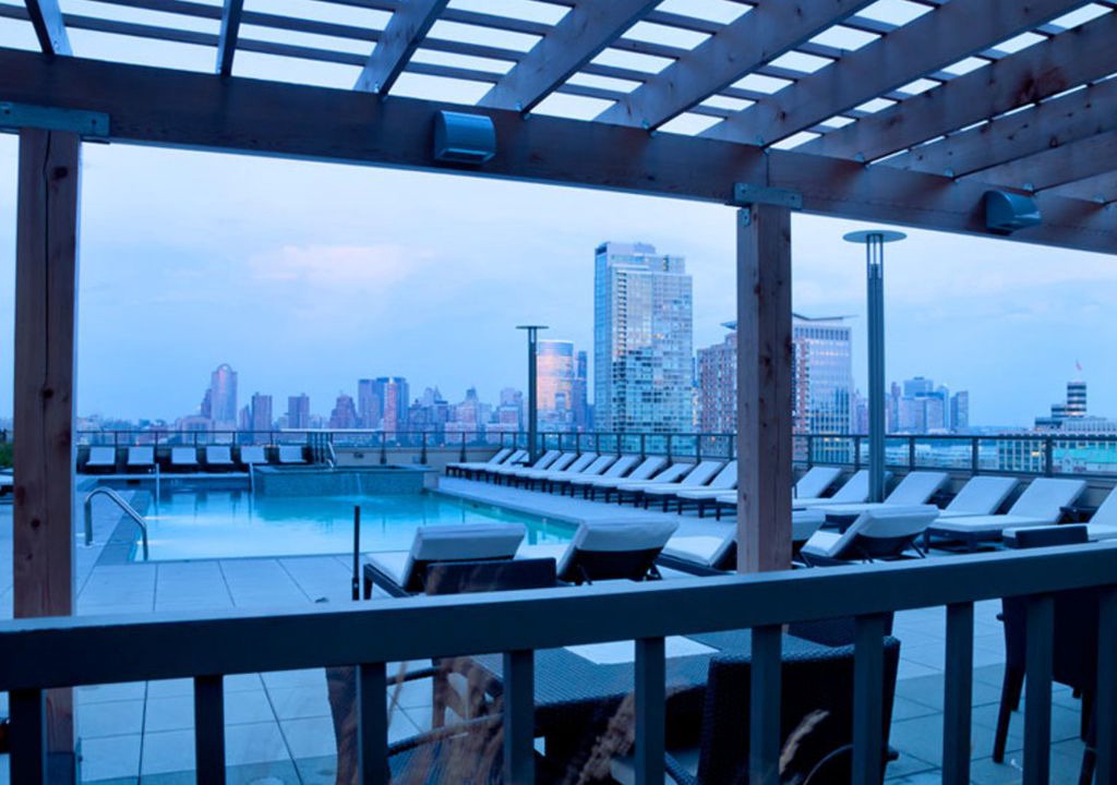 Hudson Exchange Apartment | Spacious Apt with Great NYC View & Great Amenities - Monaco #2602N