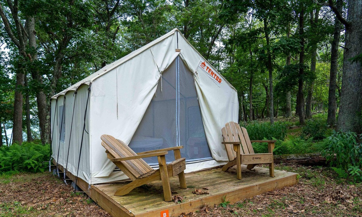 Mathias RV Rental | Tentrr State Park Site - WV Lost River State Park - Wooded Wilderness B - Single