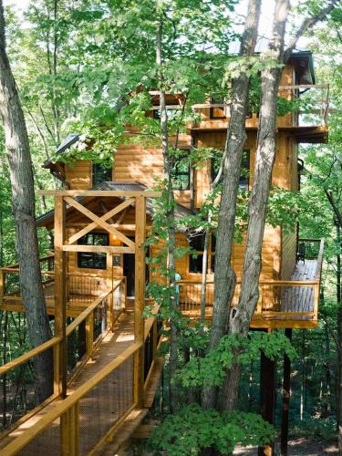 Millersburg House | Treehouse #1 by Amish Country Lodging