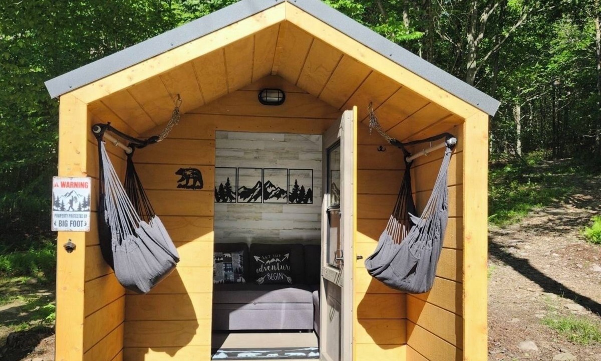 Roscoe Cabin | Woods I GO 2 Lose my Mind Roscoe