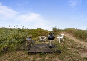 Beach Front On The Bay In Our Rustic Beach Cottage Cottage