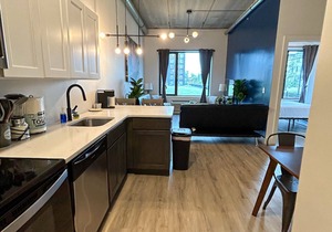 Beautiful 2BR Next to Airport 4381