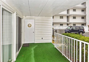 Ground-Floor, Bayside Condo with Patio, WiFi, Central AC, W/D & Shared Pool