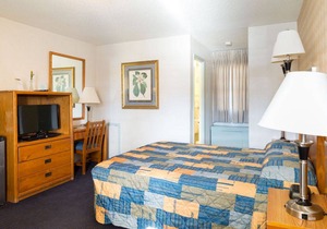 Hotel ∙ Spacious Room in Budget Host Inn with 1 Queen Bed for Couples