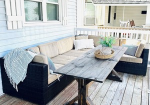 MDW OPEN! STEPS TO BEACH & BOARDWALK! Spacious porch! Updated & clean!
