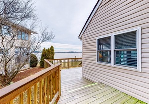 Remodeled, Waterfront Home with Beautiful View, Dock, Large Deck - 1 Dog OK