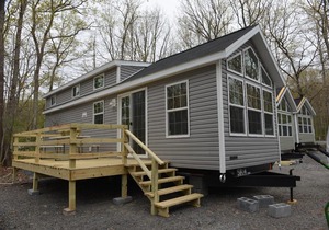 Scotrun Camping Resort Loft Park Model 12