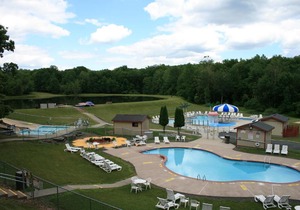 Scotrun Camping Resort Loft Park Model 12
