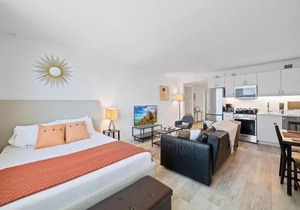 Sleep 4 Boardwalk Stylish Studio by CozySuites