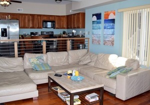 Stunning is all you can say about this beach front penthouse