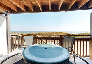 Three-Story Oceanfront Townhouse w/Private Deck, Great Views, Central A/C