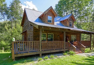 Timber framed cabin nestled in the Pocono Mountains on a private 400 acre estate