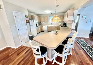 Townhouse located half a block from the beach.