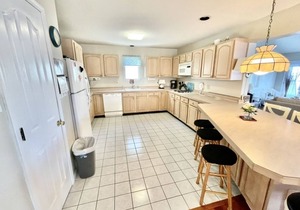 Townhouse located half a block from the beach.
