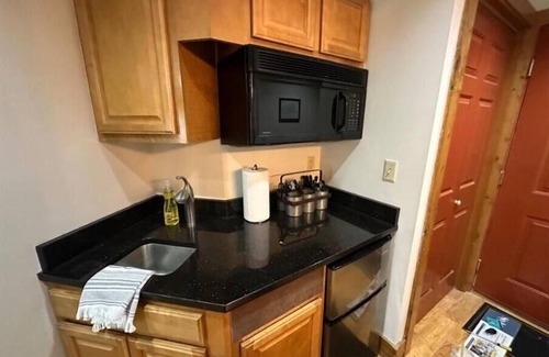 Galena Apartment | 1 bedroom studio, pool, hot tub, sauna