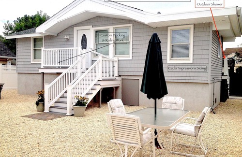 Ortley Beach House | 2025 LAVALLETTE New 3 BR Beach Home, Air, Granite Kitchen 9 Houses from BEACH!
