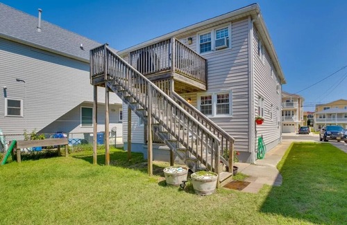 North Wildwood Apartment | 2nd Floor 3-bedroom unit in beautiful North Wildwood-block to the beach!