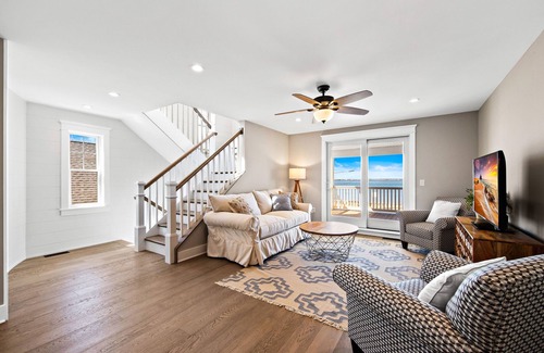 Surf City House | Brand New Bay Front Home in LBI