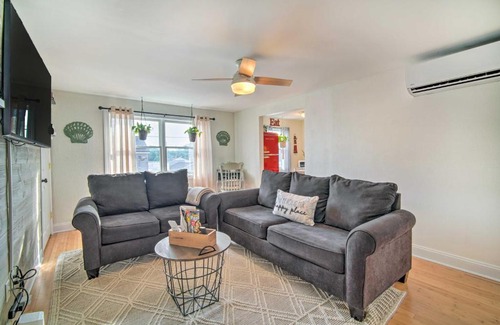 Brigantine House | Brigantine Beach Townhome Steps to the Ocean
