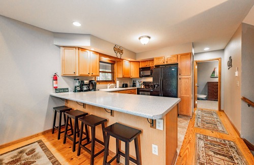 Oakland House | Cozy Lakefront Escape w/Private Dock & Hot Tub