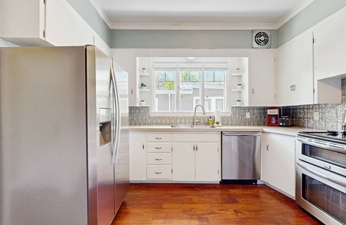 Harrison Boulevard House | Designer Home in the north end with enclosed yard and near parks