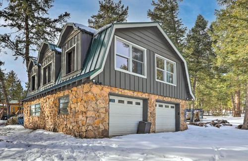 Evergreen Meadows Apartment | Evergreen Apt with Deck, Fire Pit and Gas Stove!