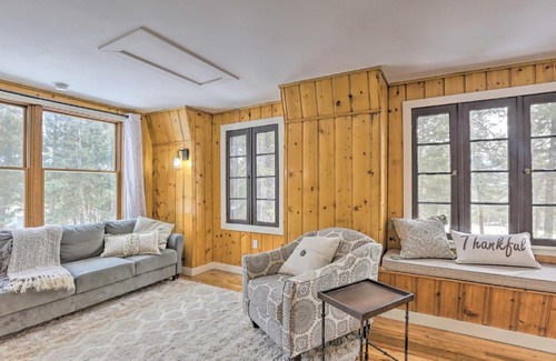 Evergreen Meadows Apartment | Evergreen Apt with Deck, Fire Pit and Gas Stove!