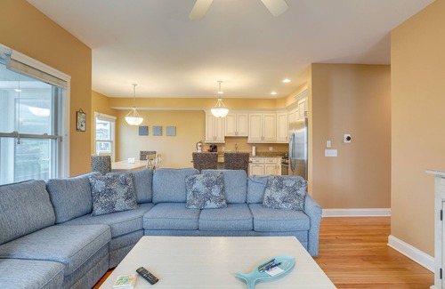 The Dunes House | Long Beach Island Townhome w/Rooftop Deck & Grill