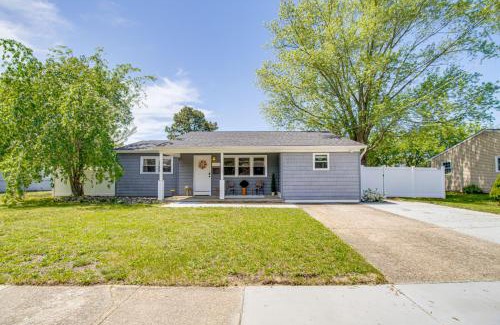 Somers Point House | Near Dog Beach Somers Point Escape with Large Yard!