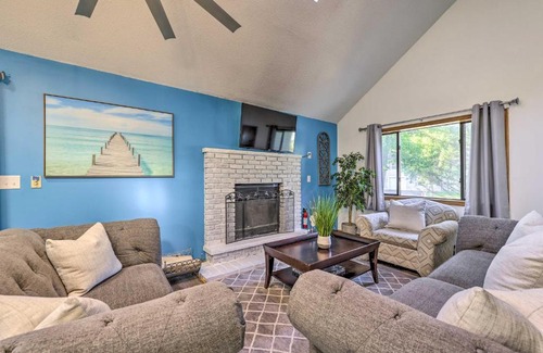 Tobyhanna House | Pet-Friendly Home with Private Hot Tub and Lake Access